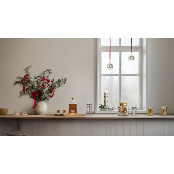 Świeca ze świątecznym motywem czas palenia 56 h Holmegaard Christmas – Holmegaard-image-3