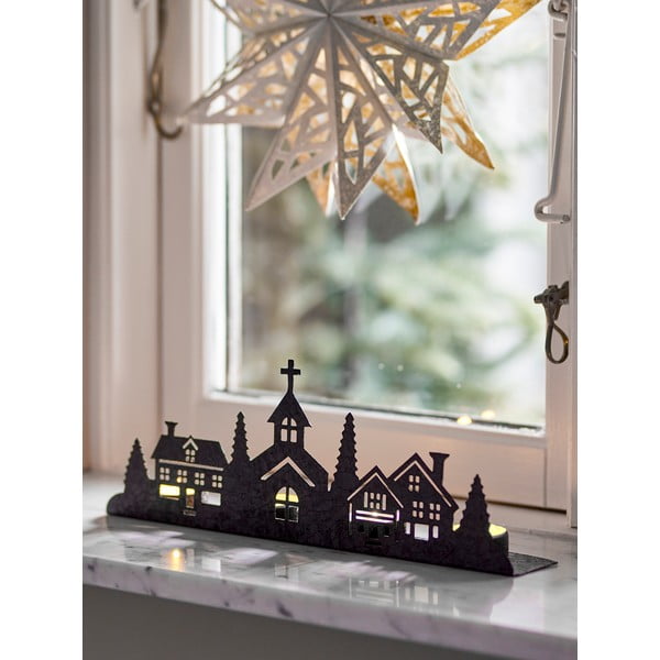 Metalowy świecznik adwentowy na świeczkę typu tealight Cielo – Bloomingville-image-1