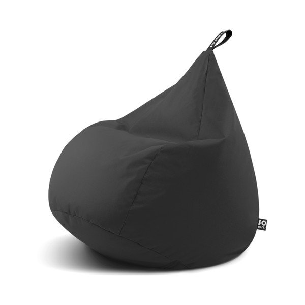 Szary dziecięcy worek do siedzenia Drop M – So Soft?