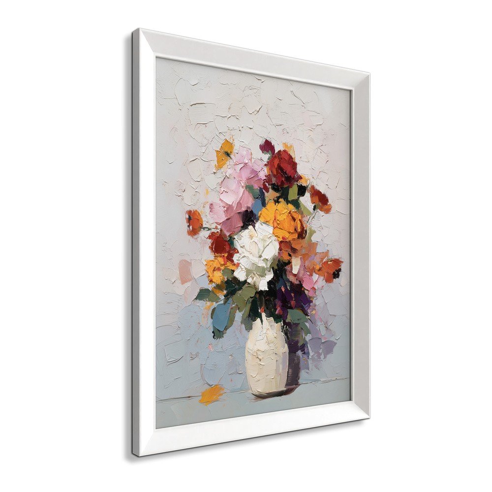 Obraz drukowany z ramą w zestawie 56x75 cm White Vase – Styler (zdjęcie 5)
