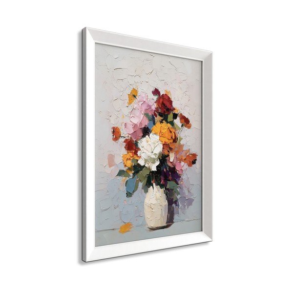 Obraz drukowany z ramą w zestawie 56x75 cm White Vase – Styler-image-4