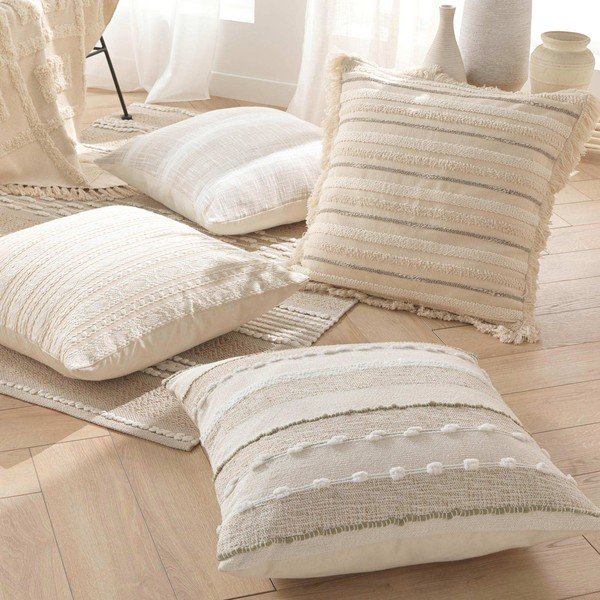 Bawełniana poduszka dekoracyjna 60x60 cm Atlas – douceur d'intérieur-image-1