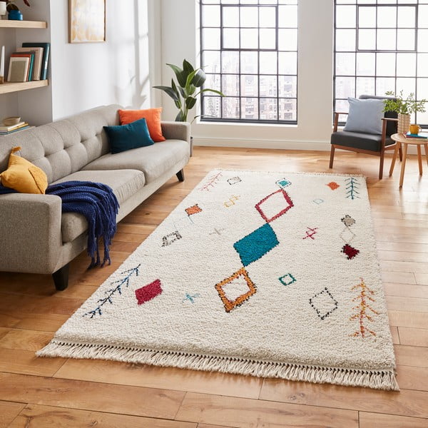 Beżowy dywan 170x120 cm Boho – Think Rugs-image-1