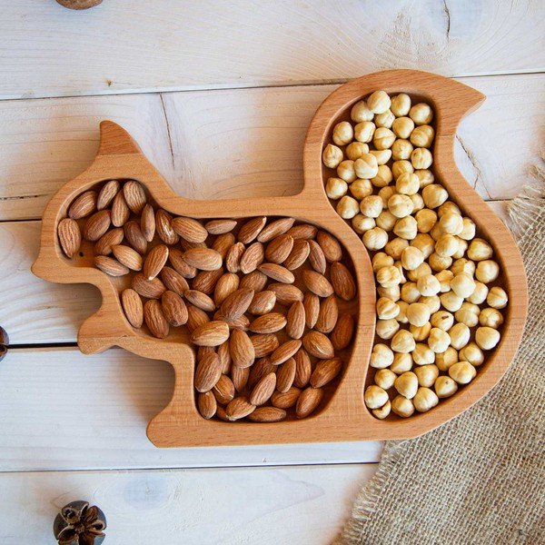 Drewniana taca 20x28 cm – Hermia-image-1