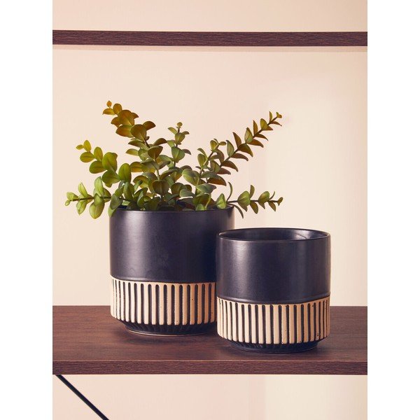 Kamionkowa osłonka na doniczkę ø 15 cm Kiso – Premier Housewares-image-3