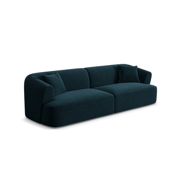 Morska aksamitna sofa 255 cm Campi – Cosmopolitan Design-image-2