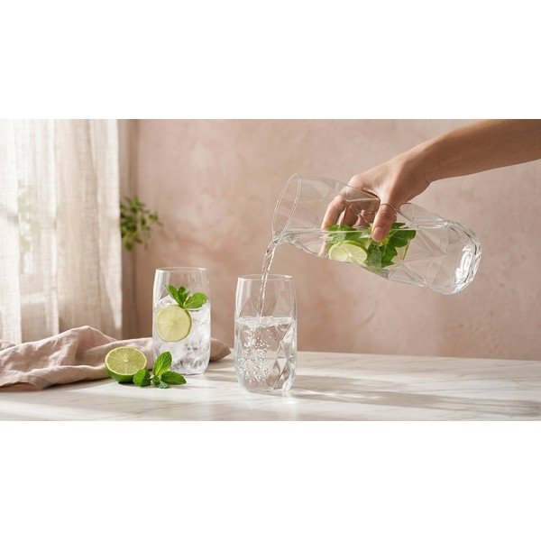 Szklana karafka 1 l Geo – Vialli Design-image-2