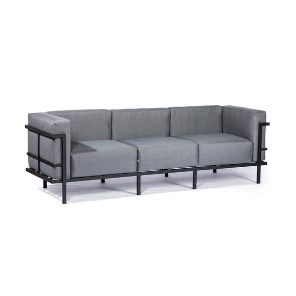 Szara 3-osobowa sofa ogrodowa Bonami Selection Bellisima-image-2