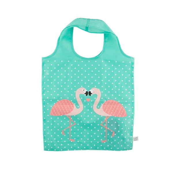 Składana torba na zakupy Sass & Belle Tropical Flamingo
