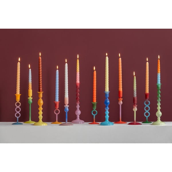 Szklany świecznik Anillo Vivo – PT LIVING-image-1