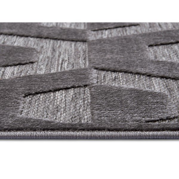 Antracytowy dywan 133x190 cm Iconic Hexa – Hanse Home-image-2
