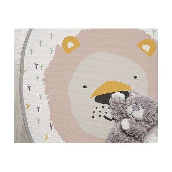 Dywan dla dzieci Little Nice Things Lion, ⌀ 120 cm-image-1