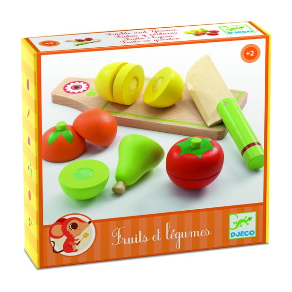 Dziecięcy zestaw do krojenia owoców Djeco Fruit-image-3