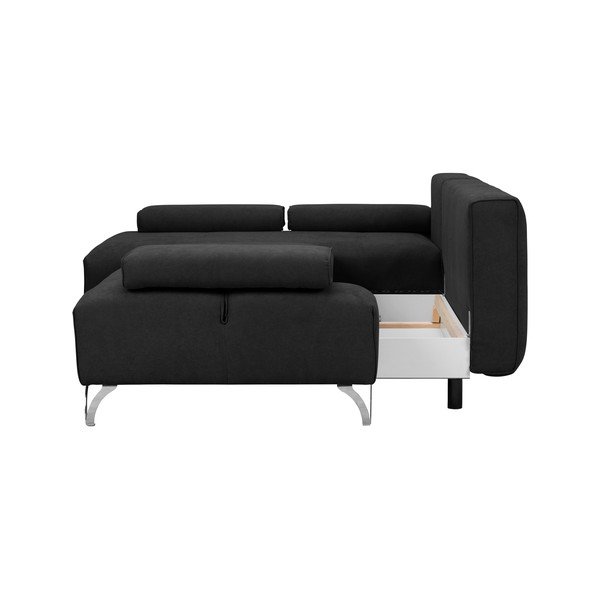 Ciemnoszary rozkładany narożnik lewostronny Windsor & Co Sofas Virgo-image-4