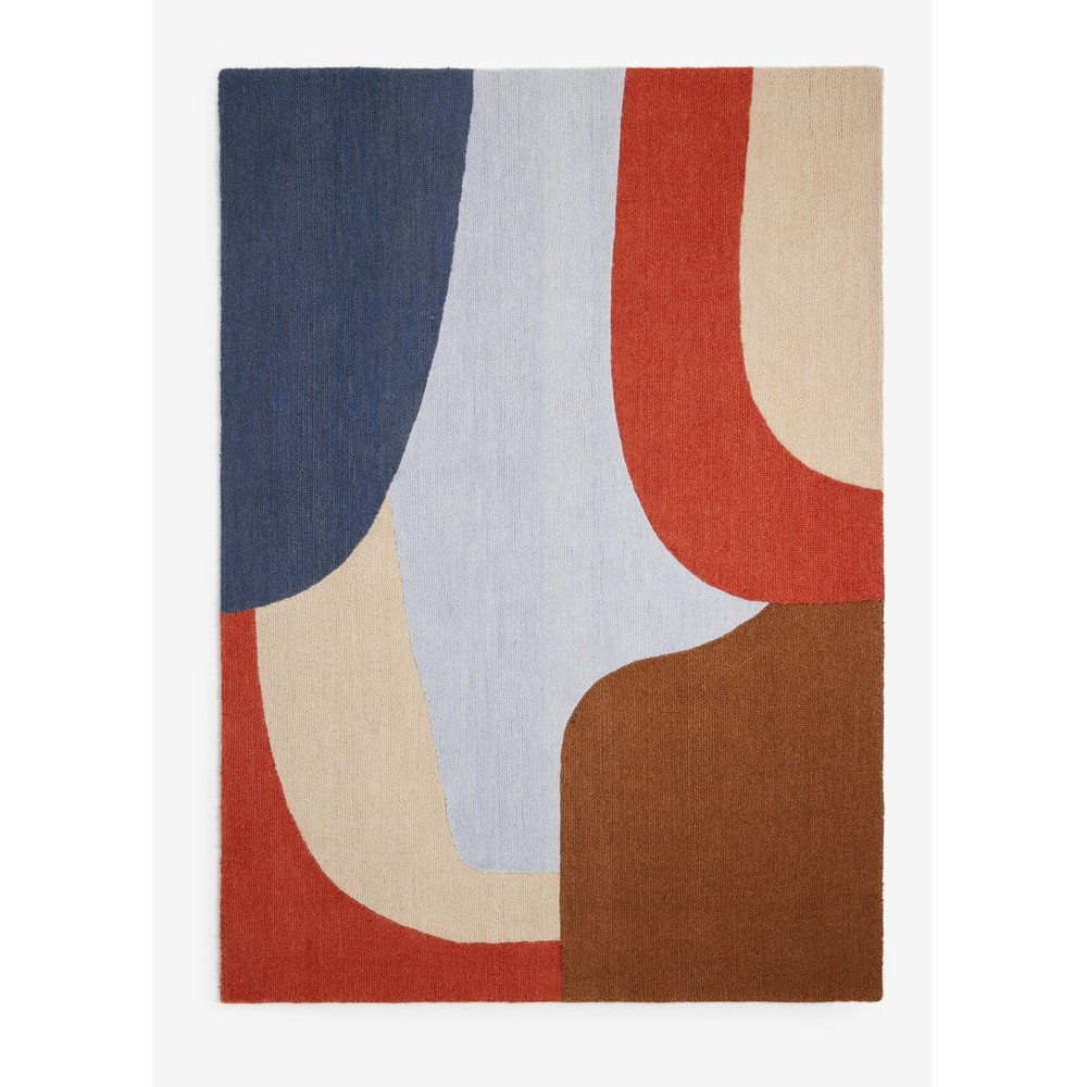 Wełniany dywan tkany ręcznie 120x170 cm Cecil – MADE