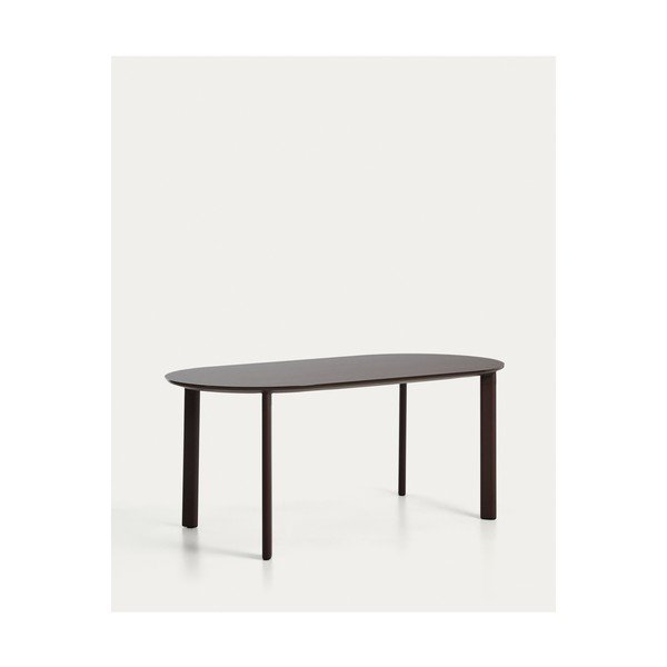 Stół ogrodowy ze szklanym blatem 90x180 cm Erice – Kave Home-image-1