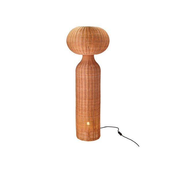 Lampa stojąca z rattanowym kloszem (wysokość 130 cm) Vinka – Villa Collection-image-4