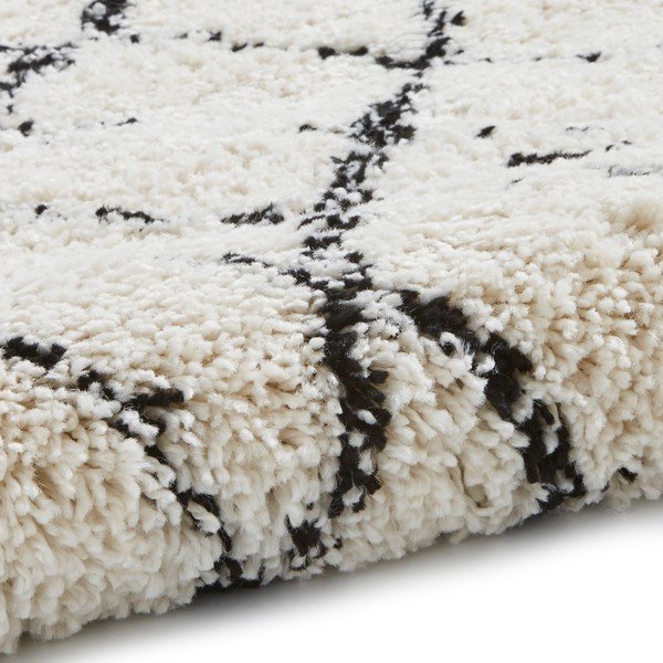 Biało-czarny dywan Think Rugs Boho Lami Black & White, 160x230 cm-image-4