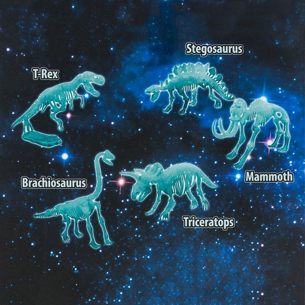 Fluorescencyjne puzzle 3D InnovaGoods Dinosaurs-image-1