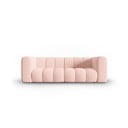 Różowa sofa 228 cm Lupine – Micadoni Home
