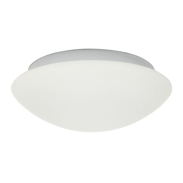 Biała lampa sufitowa ze szklanym kloszem ø 28 cm Nina – Candellux Lighting