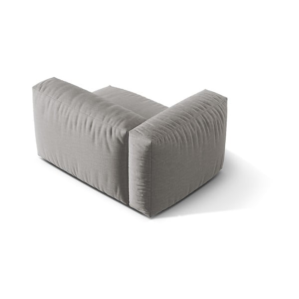 Jasnoszary moduł sofy (lewostronny) Martina – Micadoni Home-image-2