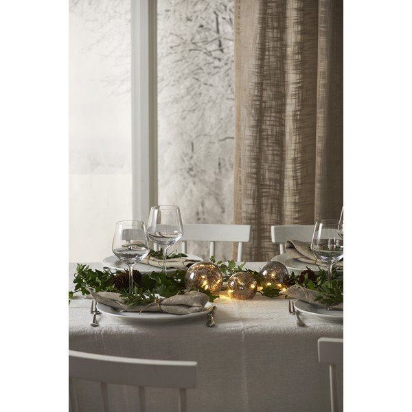 Szara świąteczna dekoracja świetlna LED Star Trading Triss, dł. 77 cm-image-3