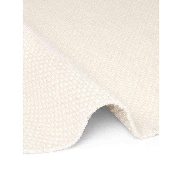 Kremowy wełniany okrągły dywan tkany ręcznie ø 160 cm Lyon Beans – Elle Decoration-image-4