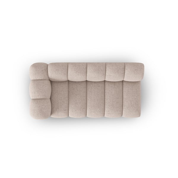 Beżowy moduł sofy (lewostronny) Lupine – Micadoni Home-image-3