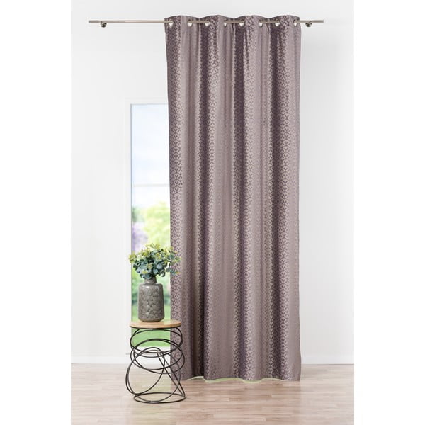 Brązowa zasłona 140x260 cm Casal – Mendola Fabrics-image-3