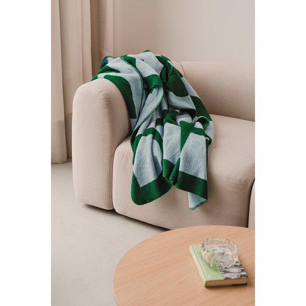 Zielono-niebieski koc 150x200 cm Gilli – noo.ma-image-1