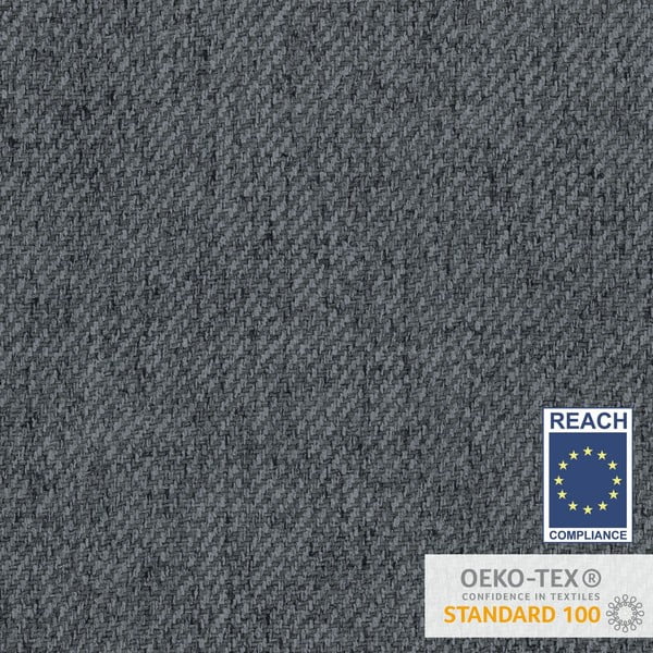 Szare łóżko boxspring ze schowkiem 200x200 cm Imagine – Maison de Rêve-image-1