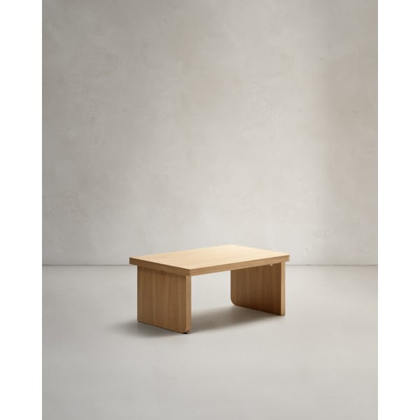 Stolik w dekorze dębu w naturalnym kolorze 89x62 cm Oaq – Kave Home-image-4