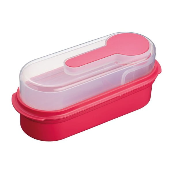 Pudełko na lunch Coolmovers Rectangular Pink