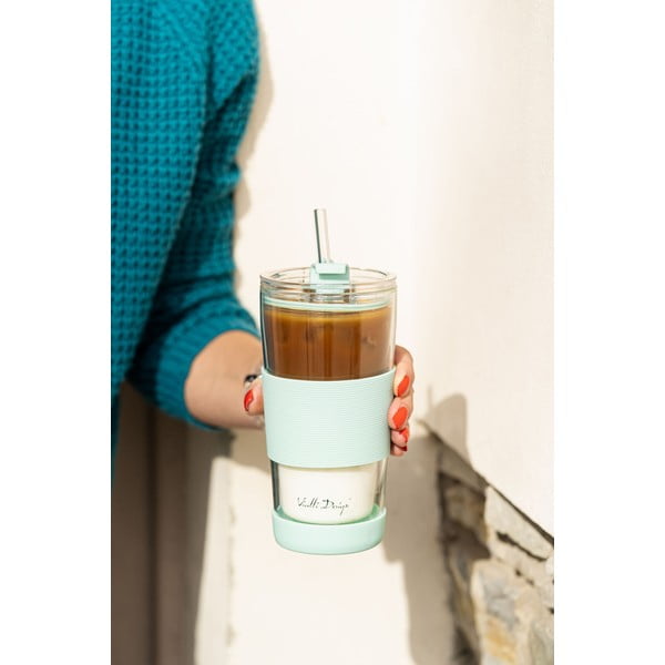 Miętowy kubek termiczny 600 ml Fuori – Vialli Design-image-1