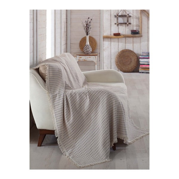 Koc z organicznej bawełny Ofossas, 170x230 cm