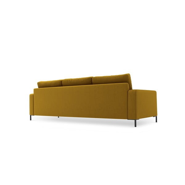 Musztardowożółta sofa Interieurs 86 Seine, 220 cm-image-3
