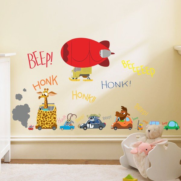 Naklejka Fanastick Traffic Jam And Baloon-image-4