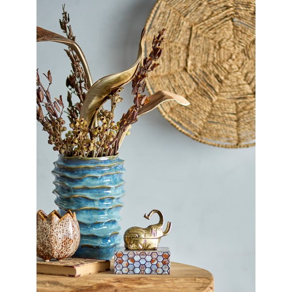 Pojemnik dekoracyjny z żywicy polimerowej 13x10x5 cm Domino – Bloomingville-image-1