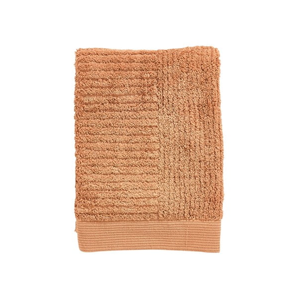 Żółty bawełniany ręcznik frotte 50x70 cm Classic – Zone