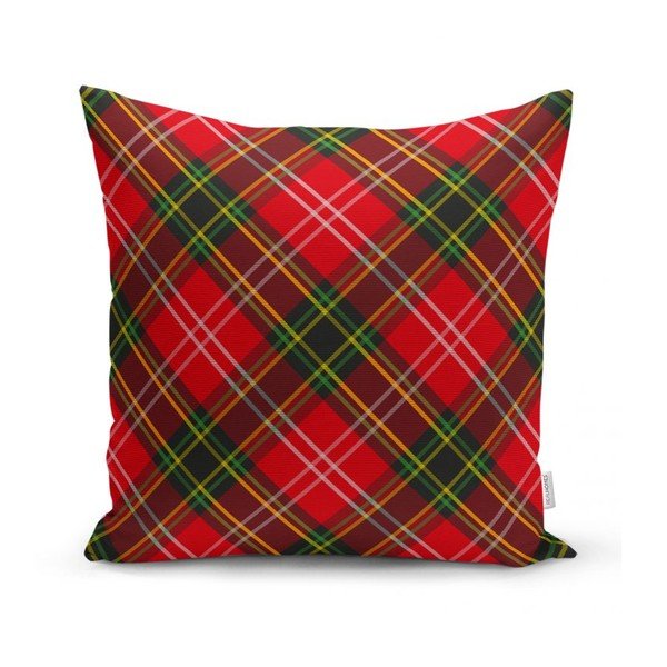 Zestaw 4 świątecznych poszewek na poduszki i bieżnika Minimalist Cushion Covers Nordic Knit-image-1