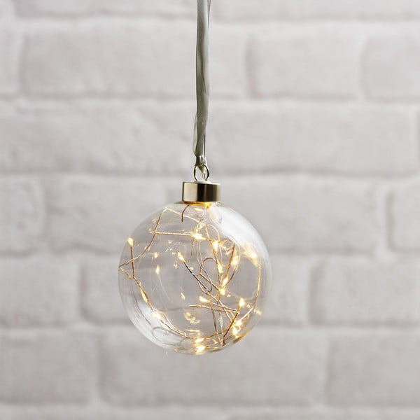 Dekoracja świetlna ze świątecznym motywem ø 10 cm Glow – Star Trading-image-1