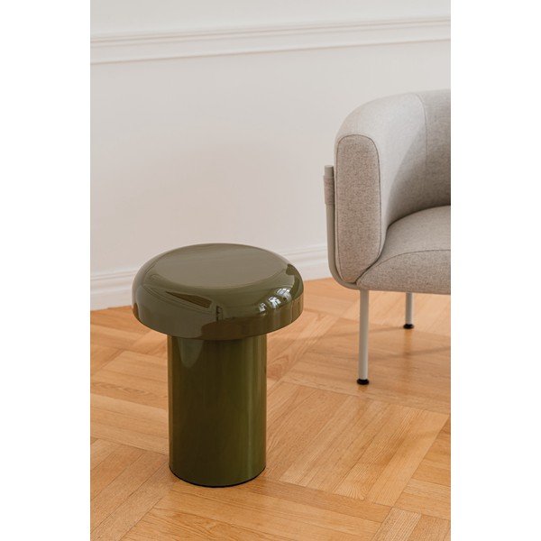 Stalowy okrągły stolik ø 40 cm Miko – noo.ma-image-1