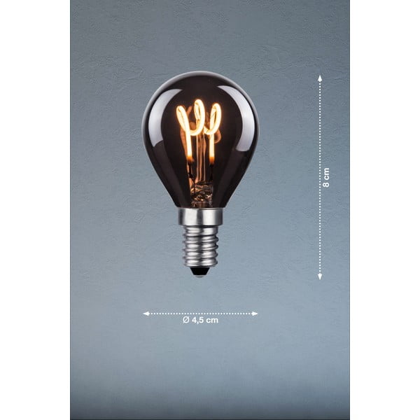 Żarówka z ciepłym światłem z gwintem E14, 2 W Elegance – Fischer & Honsel-image-2