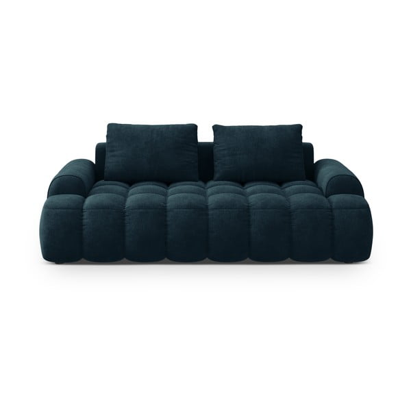 Morska aksamitna sofa 200 cm Linz – Cosmopolitan Design