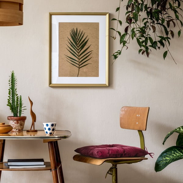 Aksamitna poduszka na krzesło 40x40 cm Aleksa – Restilo-image-1