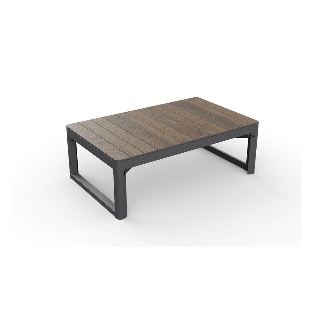 Stolik ogrodowy w dekorze orzecha 71,5x116 cm Lyon – Keter