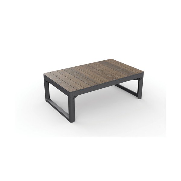 Stolik ogrodowy w dekorze orzecha 71,5x116 cm Lyon – Keter