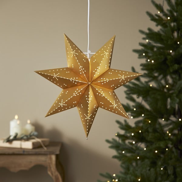 Świąteczna dekoracja świetlna w kolorze złota ø 45 cm Classic – Star Trading