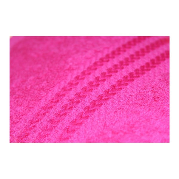 Zestaw 4 różowych ręczników Foutastic Rose, 70x140 cm-image-2